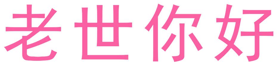 老世你好