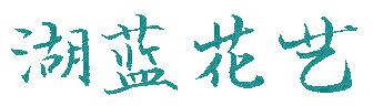 湖蓝花艺