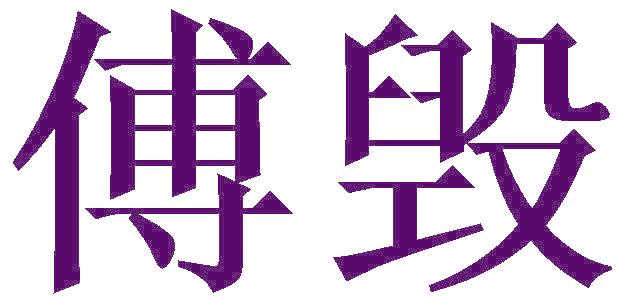 傅毁