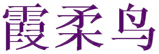 霞柔鸟