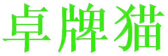 卓牌猫