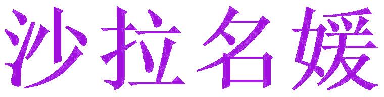 沙拉名媛