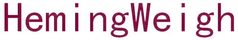 HEMINGWEIGH