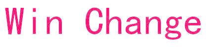 WIN CHANGE