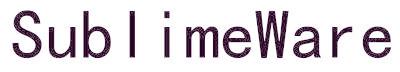 SUBLIMEWARE