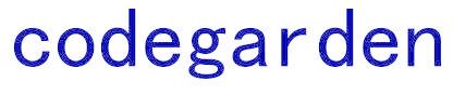 CODEGARDEN