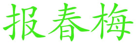 报春梅