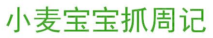 小麦宝宝抓周记
