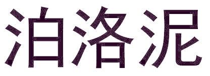 泊洛泥