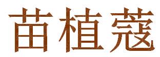 苗植蔻
