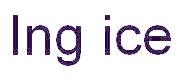 LNG ICE