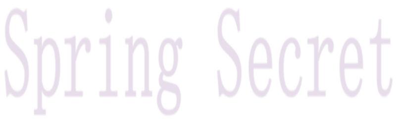 SPRING SECRET